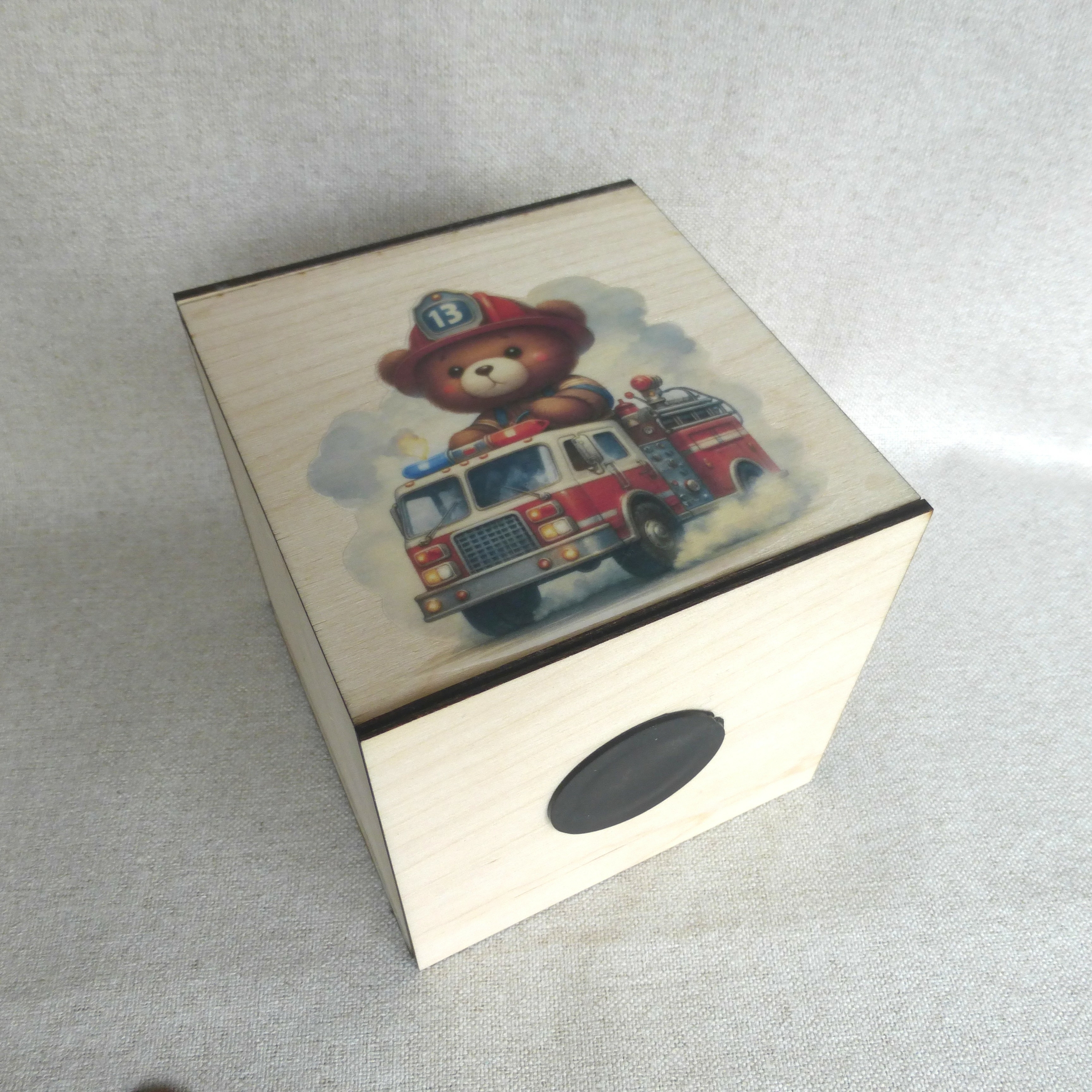 tirelire ours pompier (4)