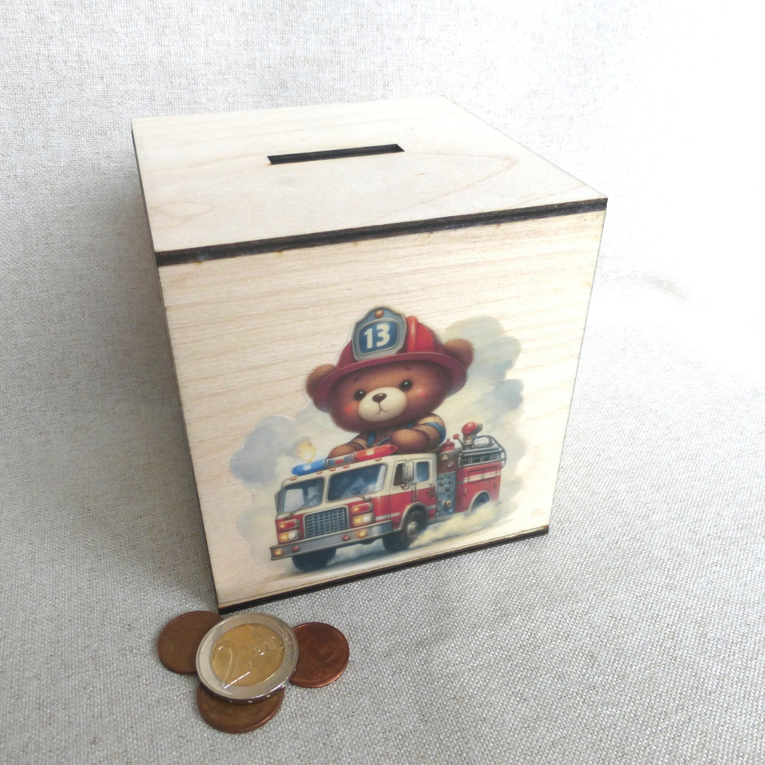 tirelire ours pompier (3)