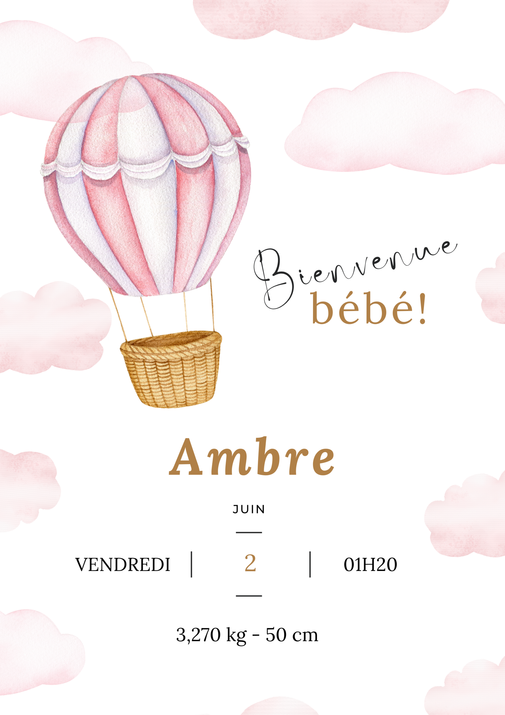 affiche-de-naissance-personnalisée-décor-montgolfière