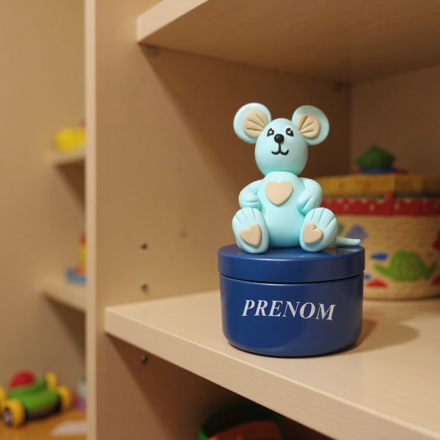 GUBOOM Boîte à Dents De Lait En Bois, Boîte à Dents De Lait Fille