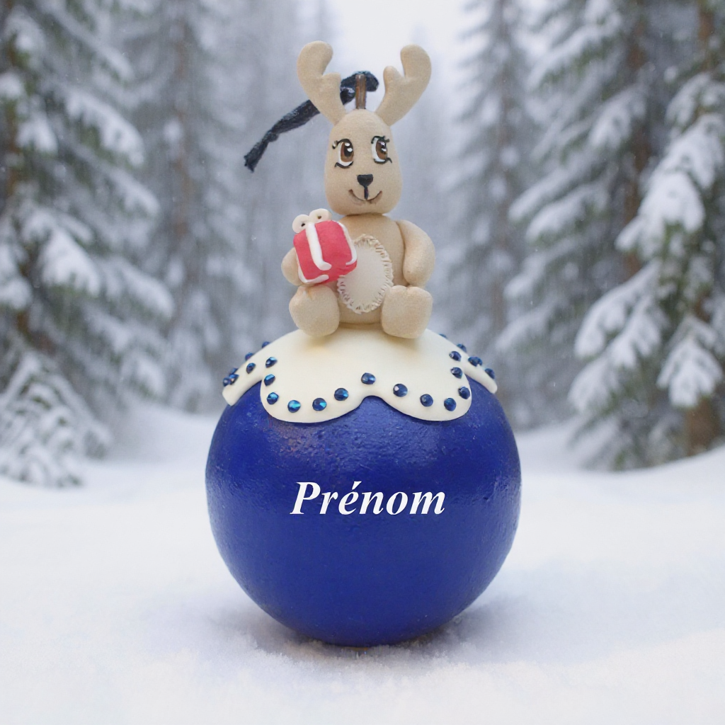 boule-de-noel-renne-personnalisee