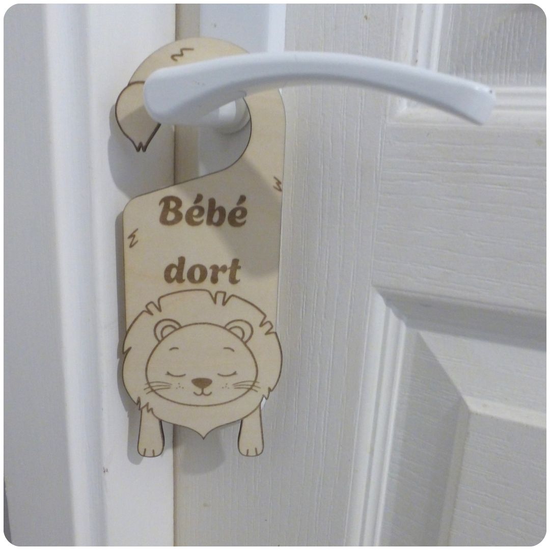 accroche-porte-lion