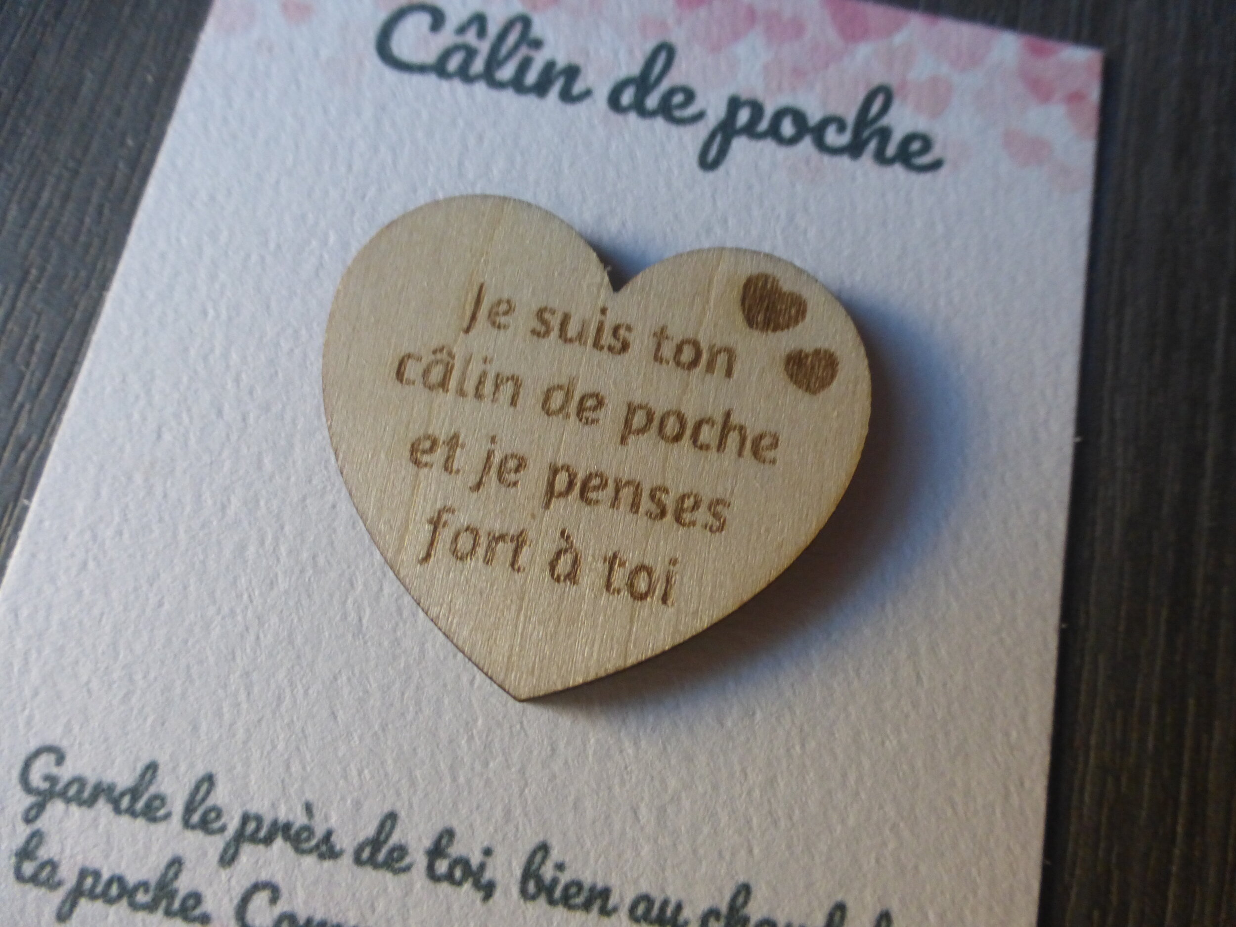 Le câlin de poche