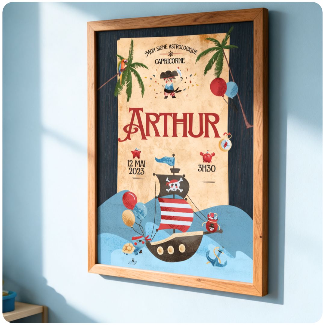affiche naissance