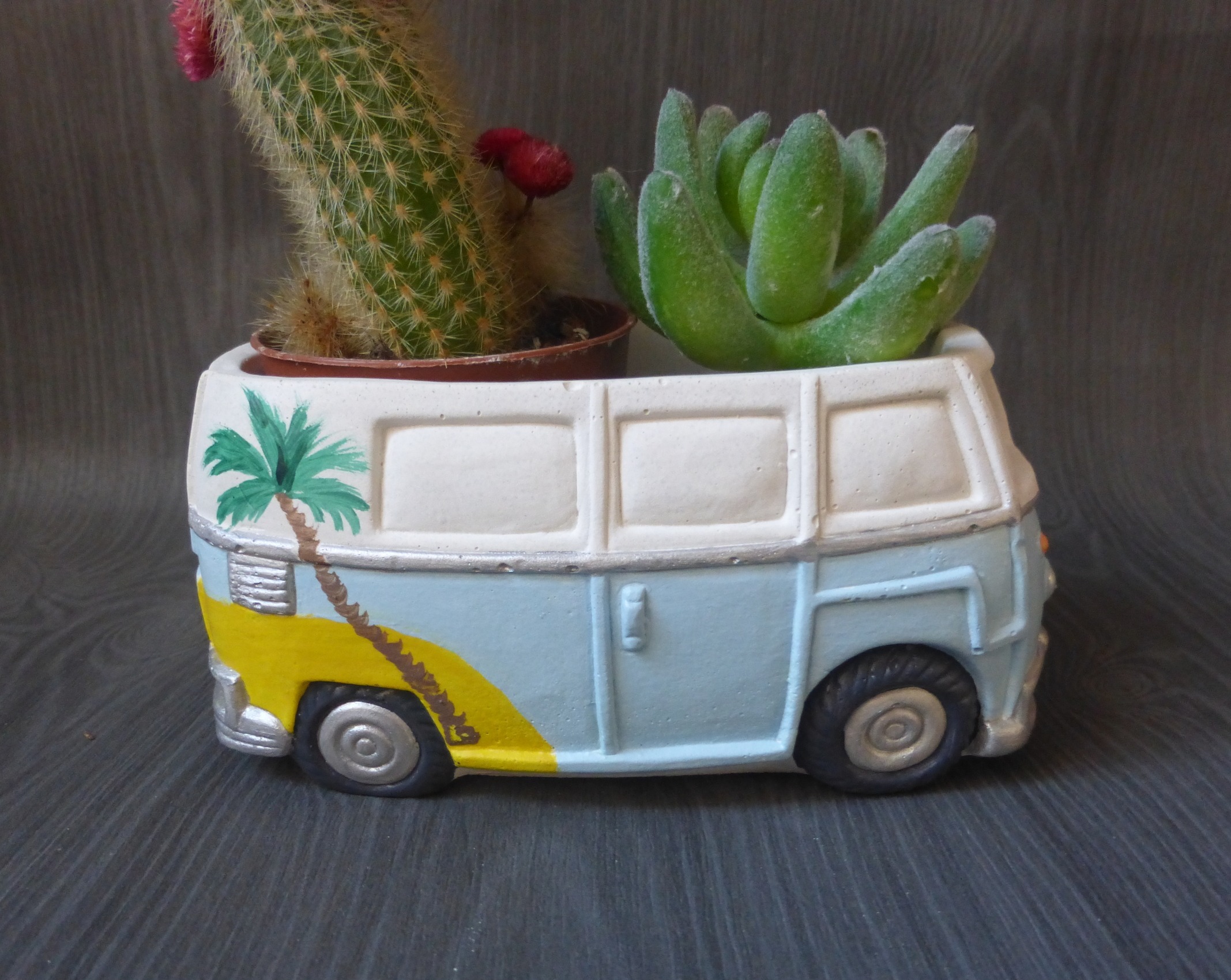 pot de fleurs combi