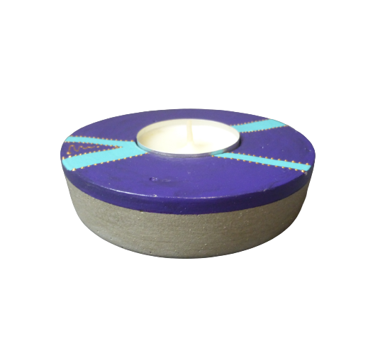 bougeoir béton créatif