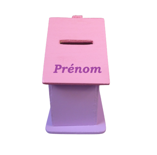 tirelire personnalisée avec prénom - licorne (5)