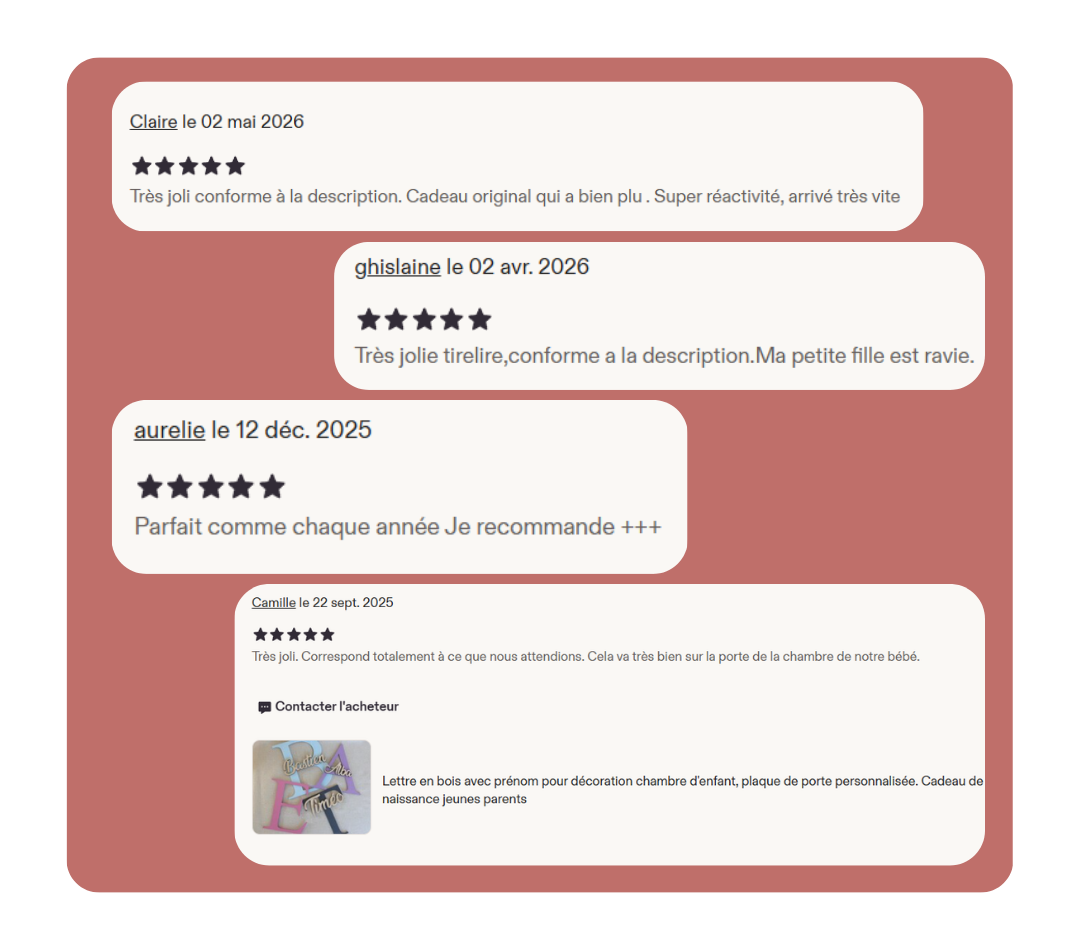 avis clients