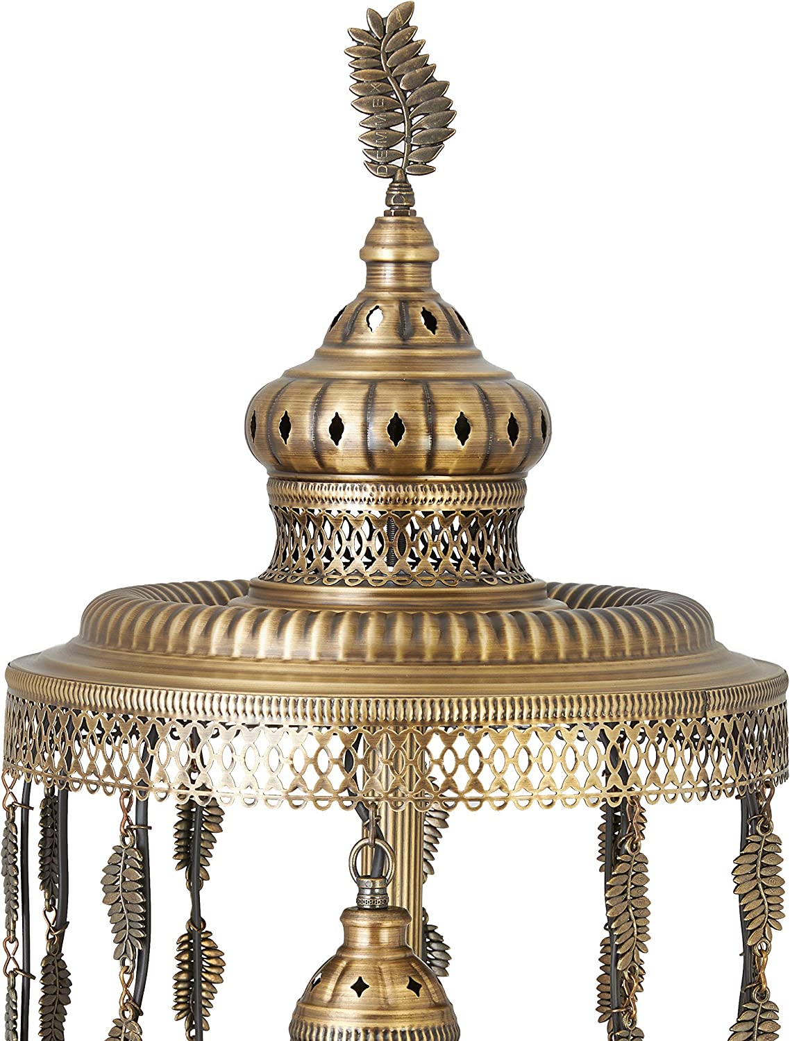 Dessus Lampadaire mosaïque 180 cm avec 9 grands globes, style turc, marocain, fabriqué à la main Tiffany