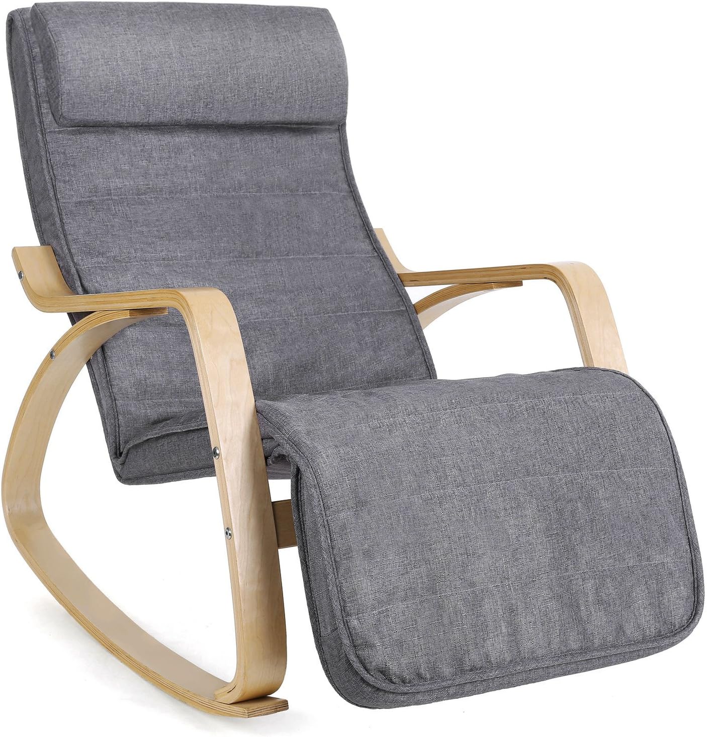 Le Rocking Chair SONGMICS : Votre Oasis de Confort doublé d\'un Style Moderne !