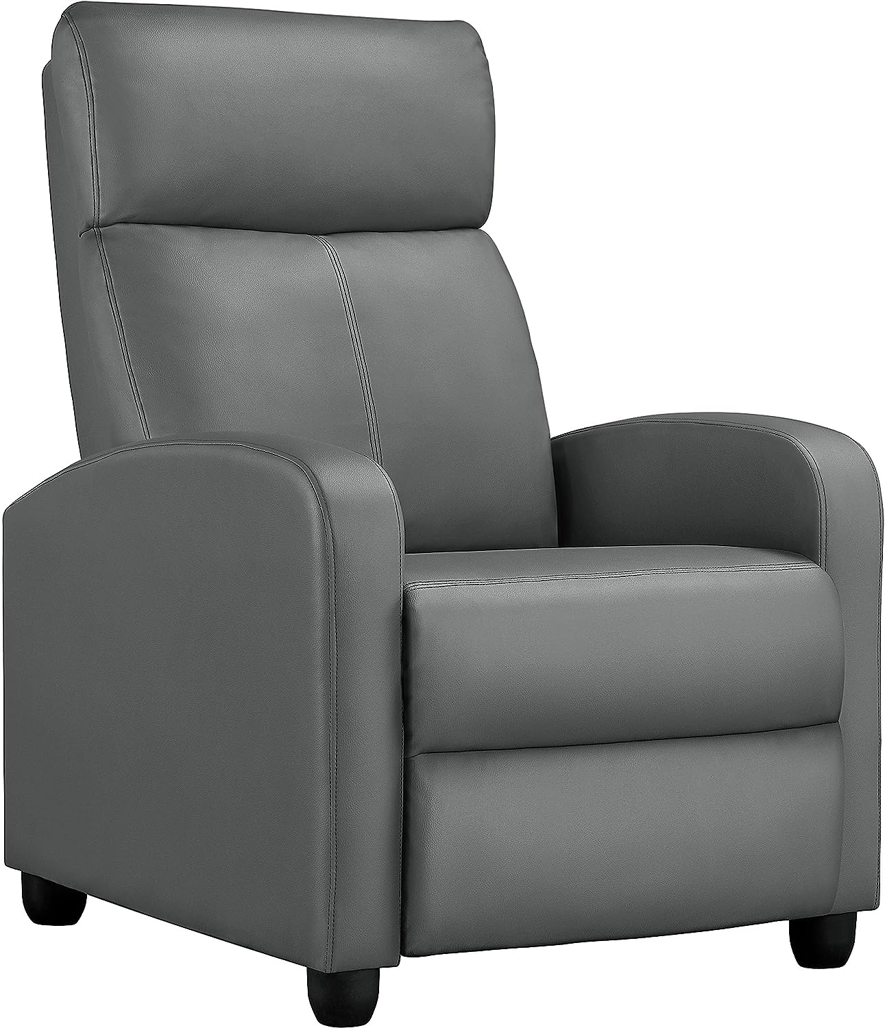 fauteuil Yaheetech similicuir gris