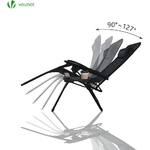 Inclinaison Duo de Chaises Longues Inclinables Vounot - Confort & Portabilité, conçues pour la détente