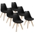 Lot-6-chaises-manger-noire-scandinave-rembourrée-DEWINNER