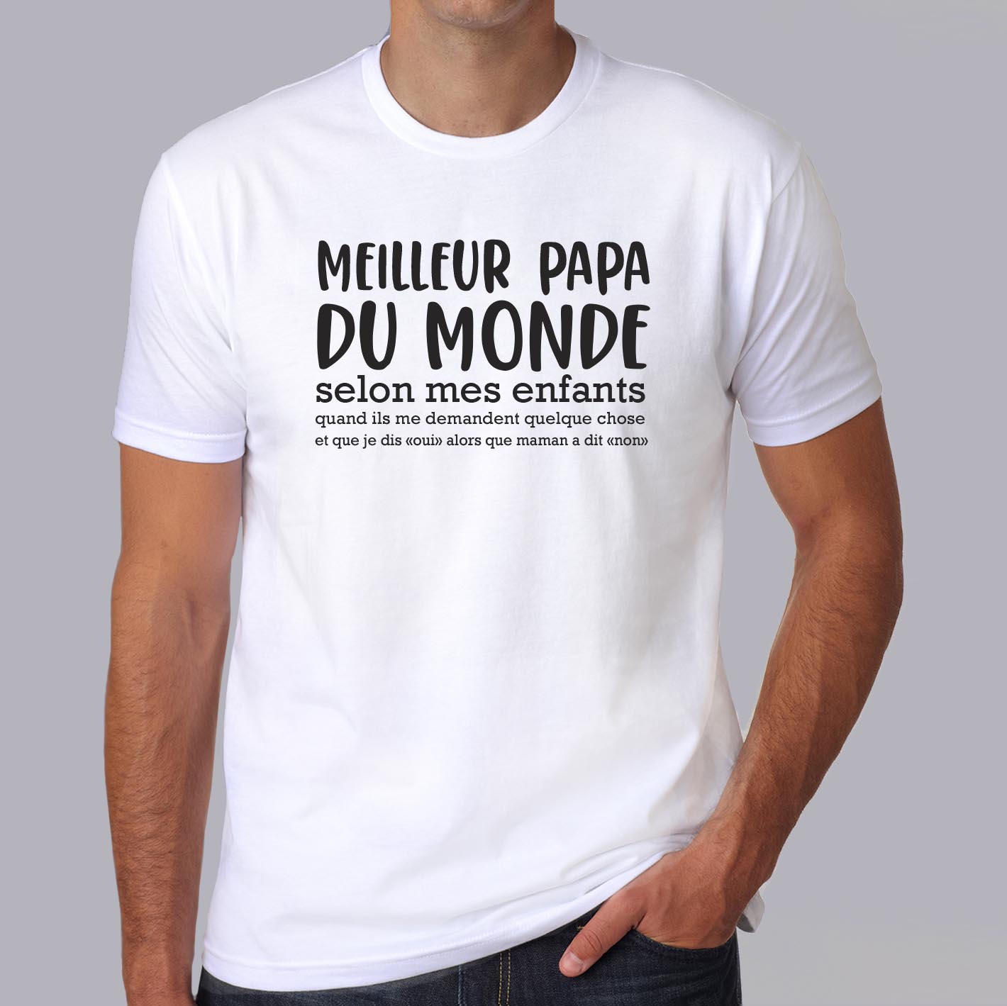 ffpa1-famille-papa-meilleur-papa-du-monde-fête-des-pères-t shirt-blanc