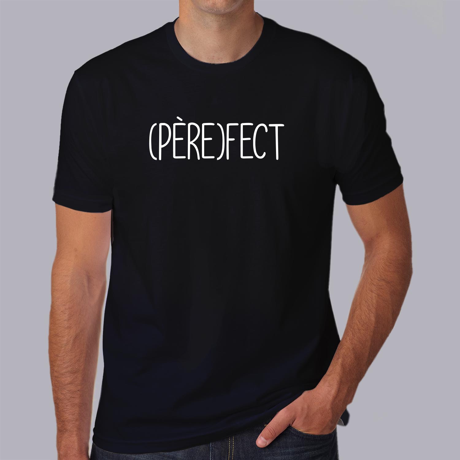 ffpa4-famille-perefect- pere-fect-papa-fête-des-pères-t shirt-blanc-hn