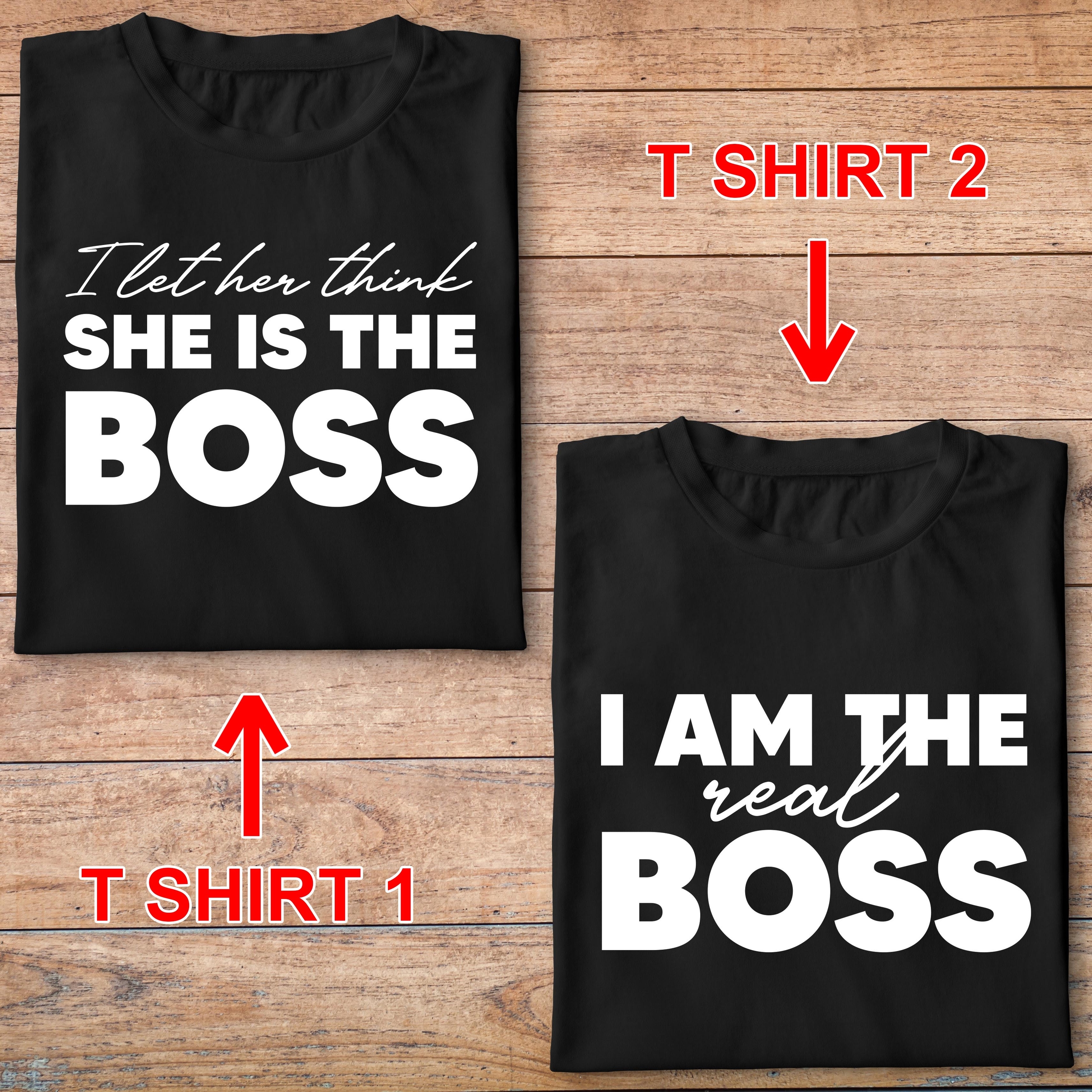 dfc1-Duo-t-shirt-i-am-the-real-boss-femme-teeshirt-couple-h&amp;fn- fleches