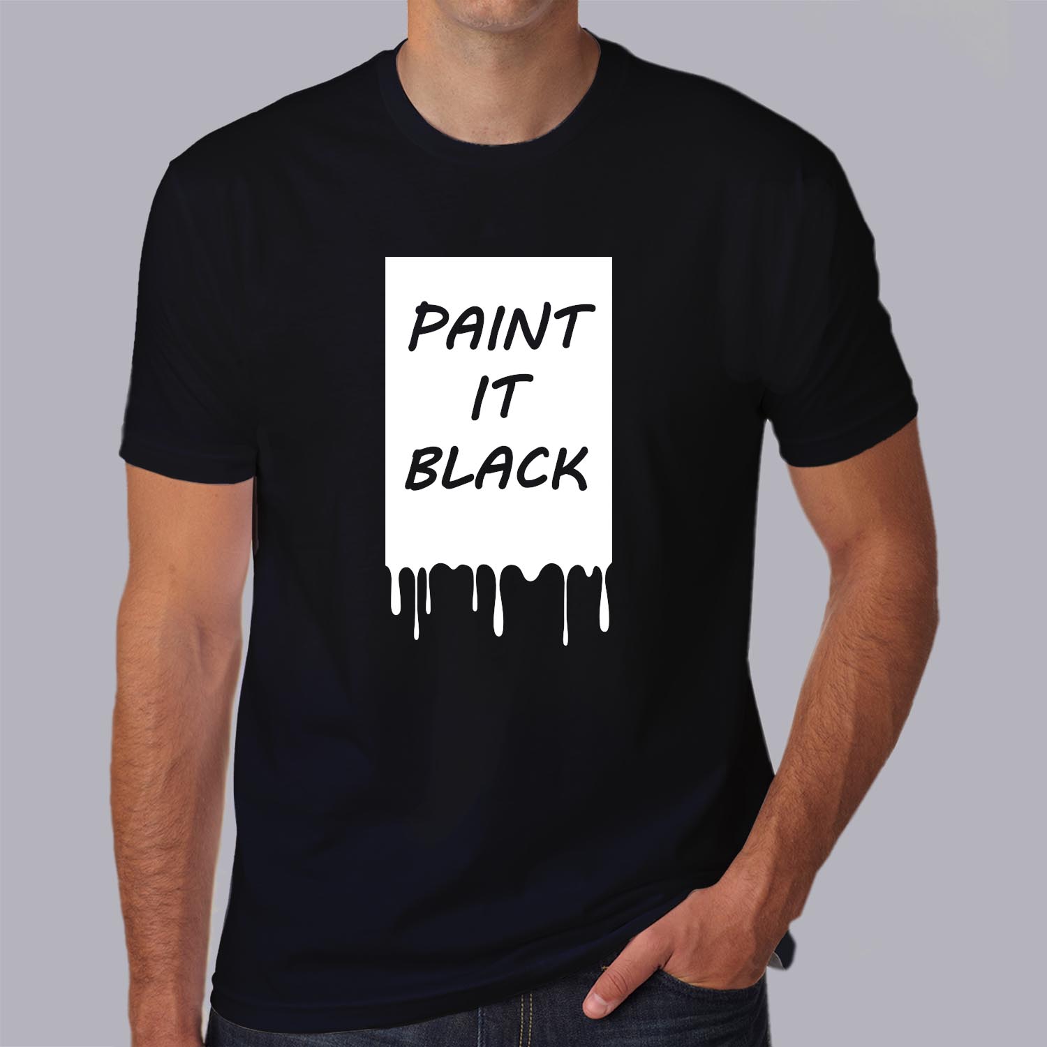 ftmu4-T-shirt-Musique-paroles-chanson-paint it black-tee-shirt-the-rolling-stones-homme-femme-hn