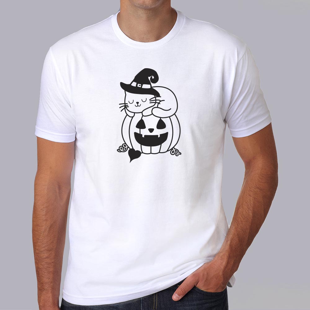 thal4-tee-shirt-halloween-t-shirt-chat-tshirt-sorcière-citrouille-homme-pb