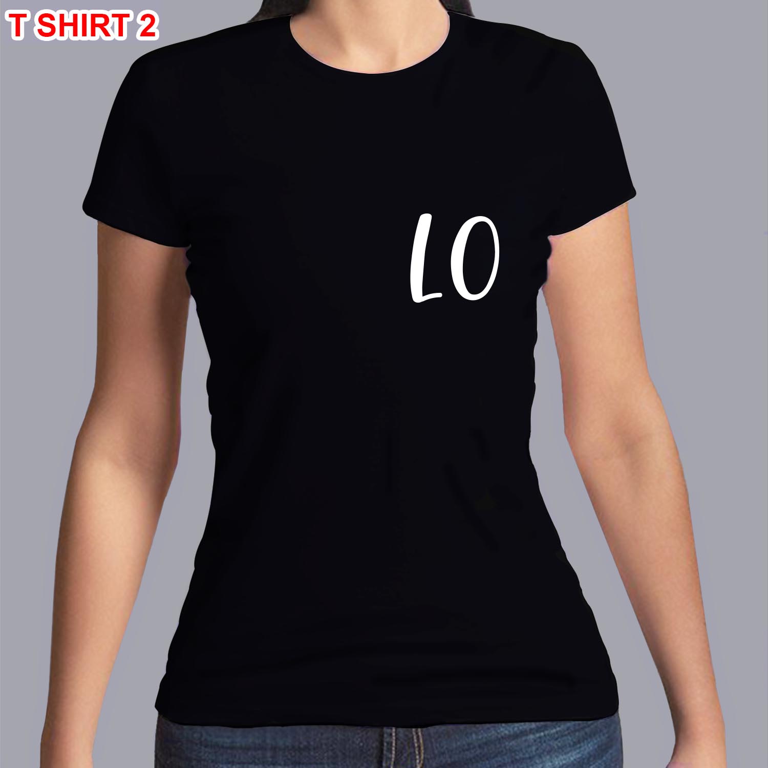 fdc2- LO VE - femme porté  noir