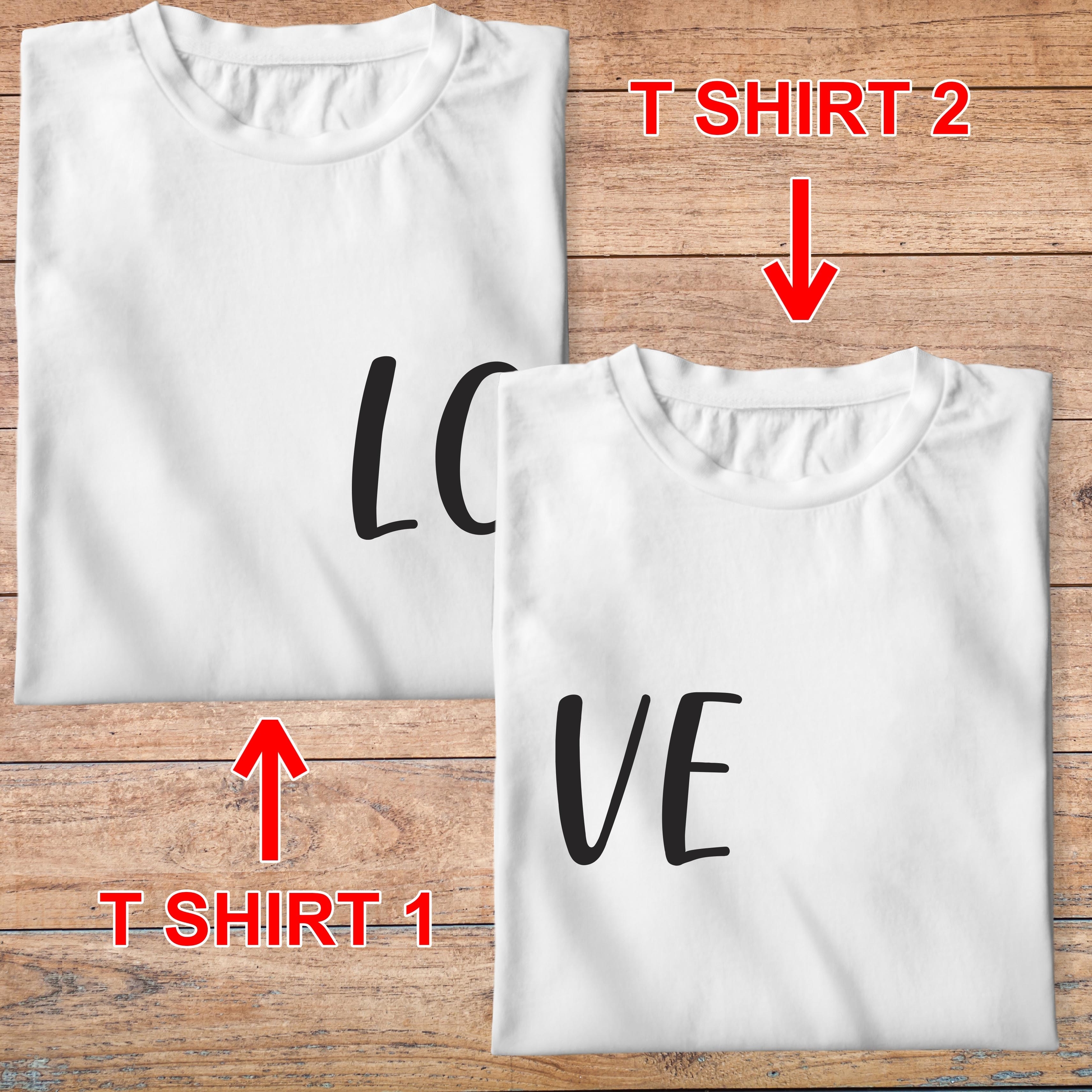 fdc2- LO VE - homme et femme- plié blanc