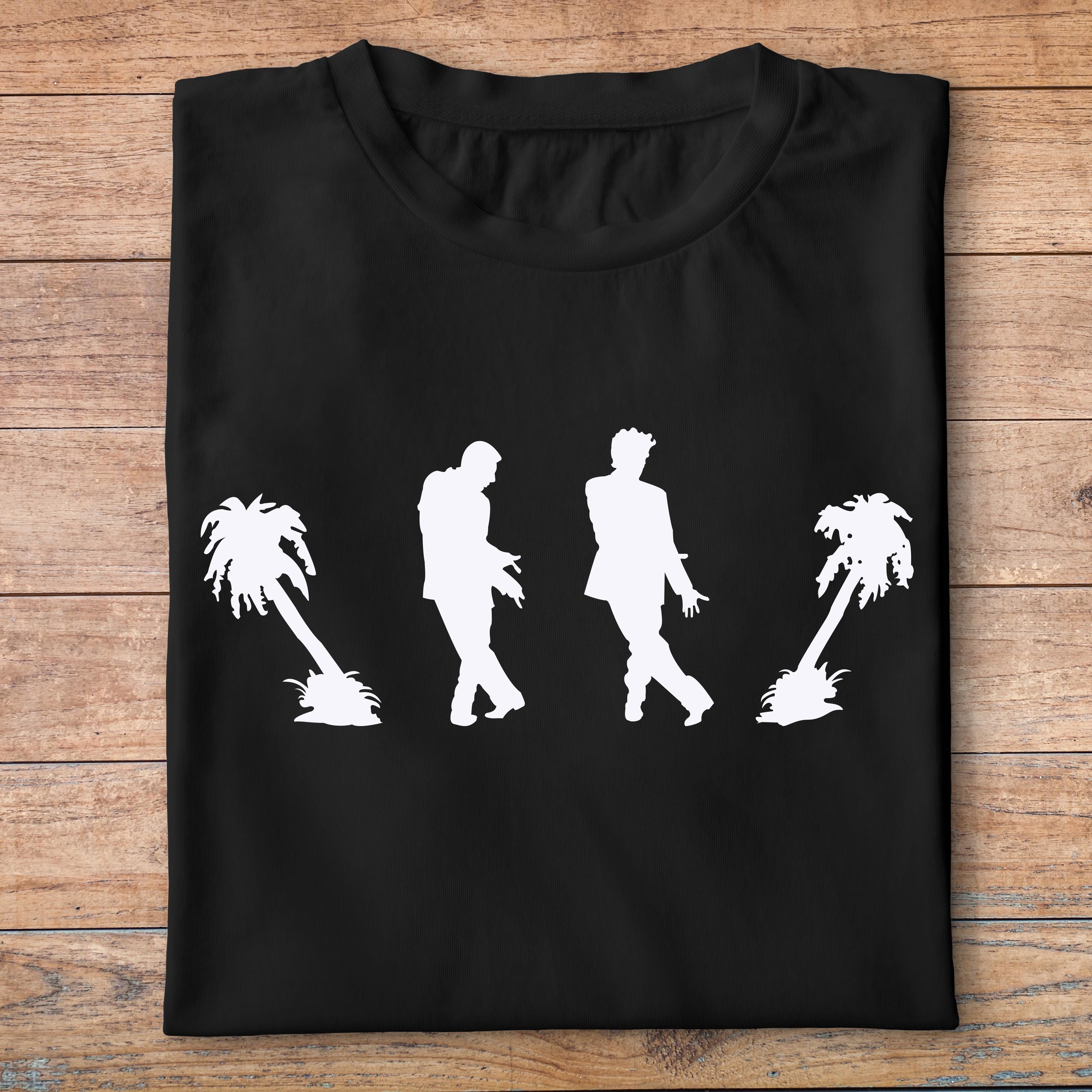 flcdlp1- La cité de la peur - Sais tu danser la carioca - t shirt plié homme - couleur noir