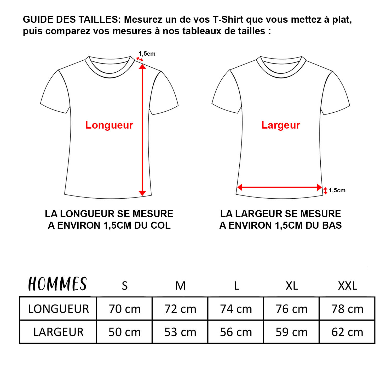 PHOTO 3 EBAY - GUIDE DES TAILLES HOMME