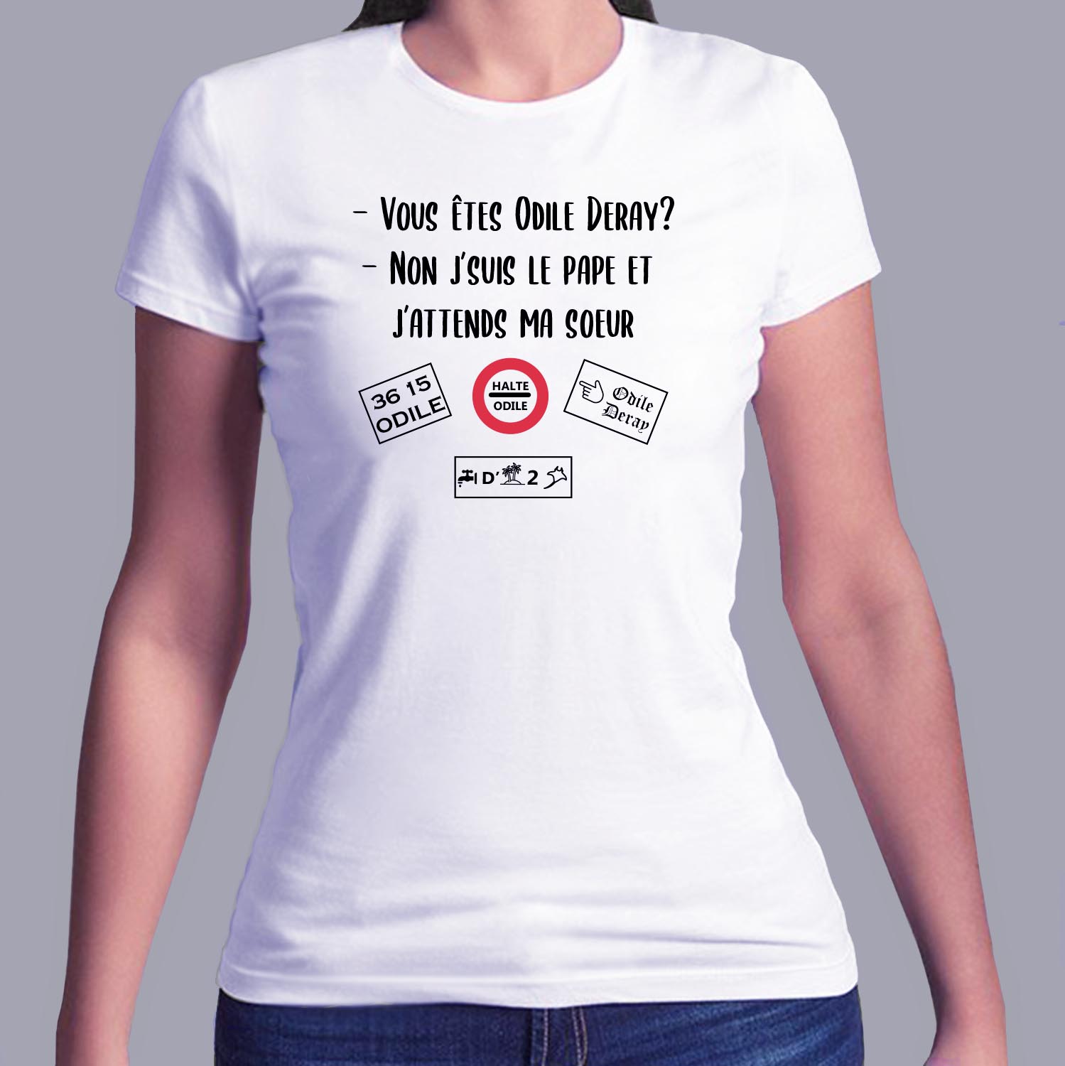 flcdlp3-La-cité-de-la-peur-vous-etes-odie-deyay-non-je-suis-le-pape-et-j-attends-ma-soeur-t-shirt-tee-shirt-citation-film-francais-culte-FB