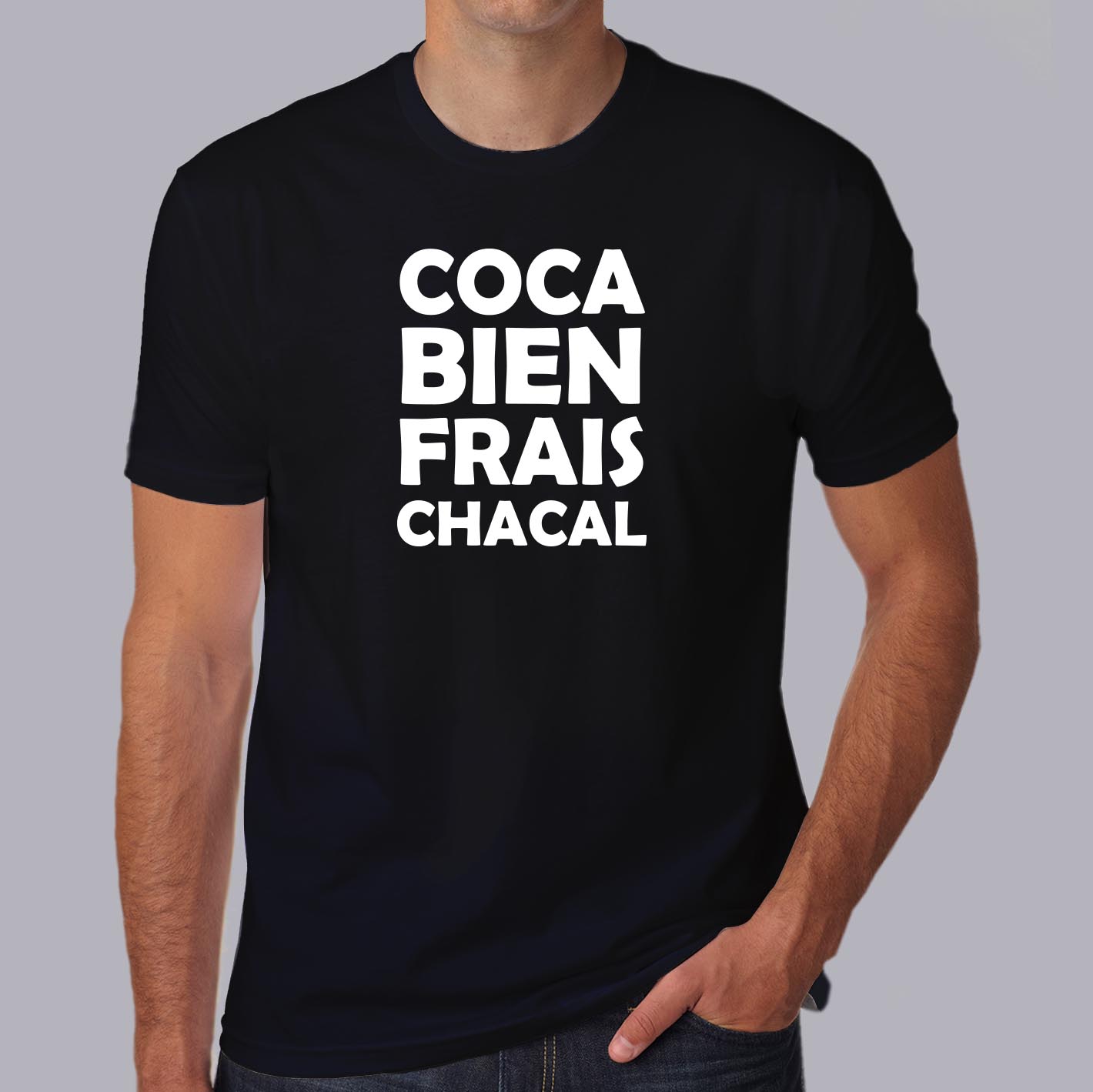 ftmi1- tshirt-meme-internet-arouf-gangsta-coca-bien-frais-chacal-tshirt-homme-femme-HN