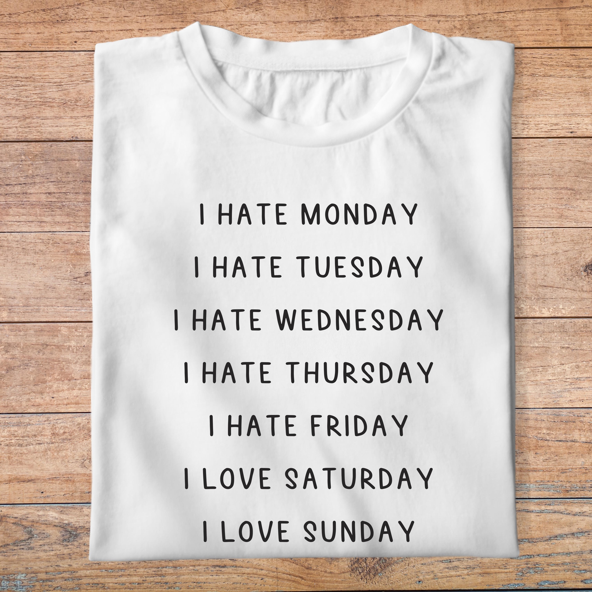 fth2- Humour-I-hate-I-love-jours-de-la-semaine-anglais-monday-tuesday-wednesday-thursday-friday-saturday-sunday
