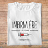 ftmin1- métiers - infirmière en cours de chargement - t shirt plié femme- couleur blanc