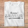 fk23-  Kaamelott  femme tu nous esbaubis les oreiles rabats un peu ta casquette - t shirt plié homme - couleur blanc