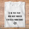 flcdlp4- La cité de la peur - Il ne peut plus rien nous arriver d'affreux maintenant - t shirt plié homme - couleur blanc