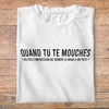 flv3- Les Visieurs- Quand tu t'mouches t'as pas l'impression de serrer la main a un pote - t shirt plié homme - couleur blanc