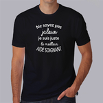 ftm9-t-shirt-Ne soyez pas jaloux-je-suis-le-meilleur-aide-soignant-tee-shirt-médical-tshirt-hopital-hn