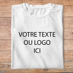 mockup t shirt blanc personnalisé