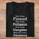 fcapcv8- Cest arrivé près de chez vous- Tour à tour - t shirt plié homme - couleur noir