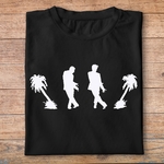 flcdlp1- La cité de la peur - Sais tu danser la carioca - t shirt plié homme - couleur noir