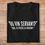 flv1- Les Visieurs- Du vin servante que jpisse a foison - t shirt plié homme - couleur noir