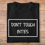fm1- Malcolm -dont touch bites- t shirt plié homme - couleur noir