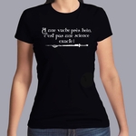fk24- Kaamelott -T Shirt-a-une-vache-près-hein-c-est-pas-une-science-exacte-Kaamelott-citation-tshirt-série-francaise-Karadoc-FN