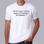 fcapcv2- tee-shirt-c-est-arrivé-près-de-chez-vous-qu-est-ce-que-t-attends-peau-d-couilles-le-ressac-t-shirt-film-humour-noir-citation-HB