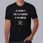 flcdlp2-La-cité-de-la-peur-la-vitctime-a-été-tuée-a-la-saucisse-et-au-marteau-t-shirt-tee-shirt-citation-film-francais-culte-HN