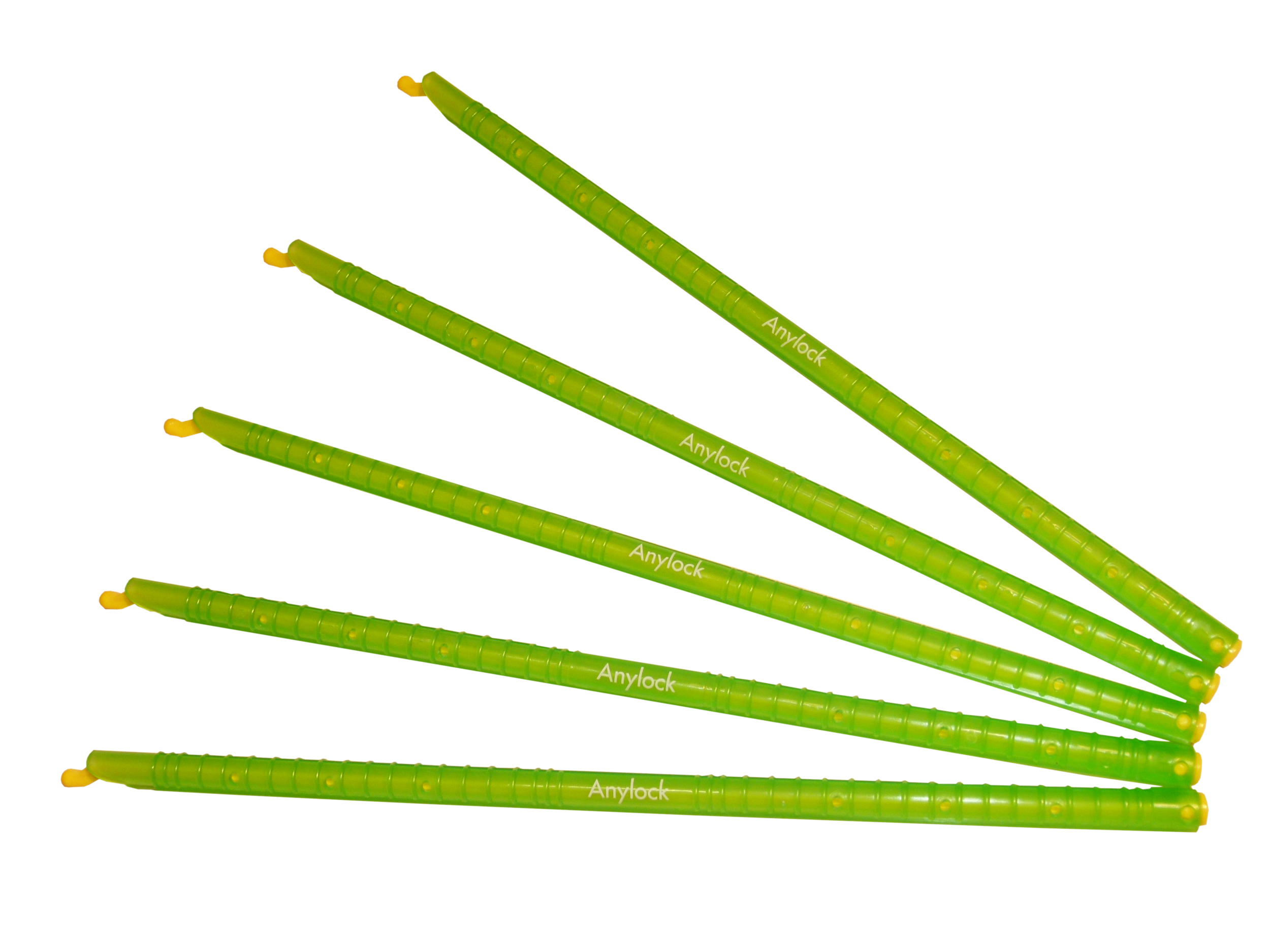 5 baguettes vertes