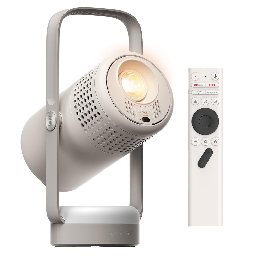 Mini vidéoprojecteur XGIMI Vibe One avec batterie intégrée