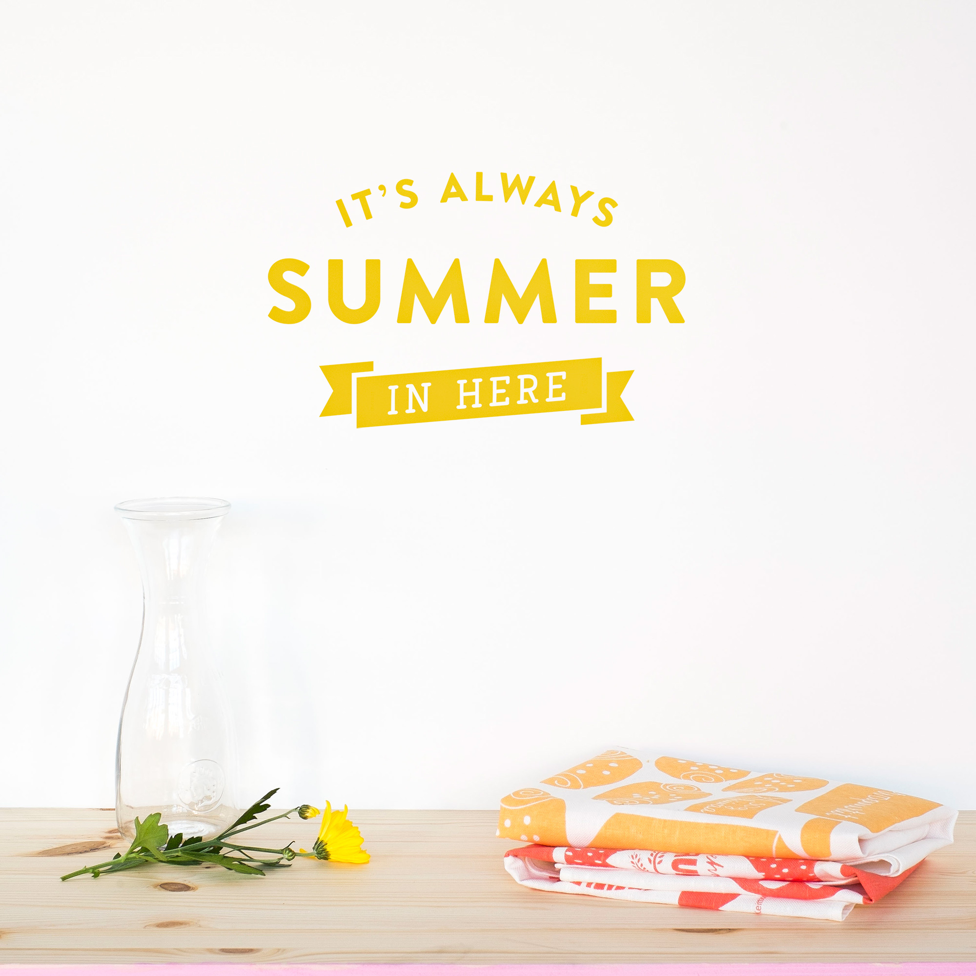 stickers-always-summer-jaune