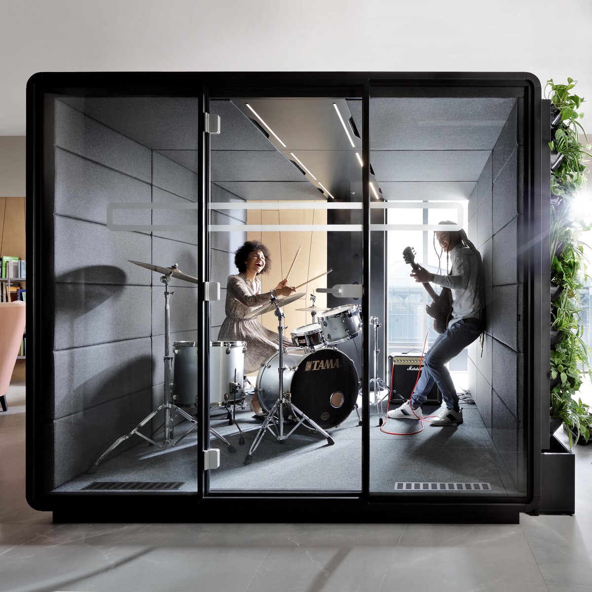 Grande cabine de réunion acoustique 4-8 personnes