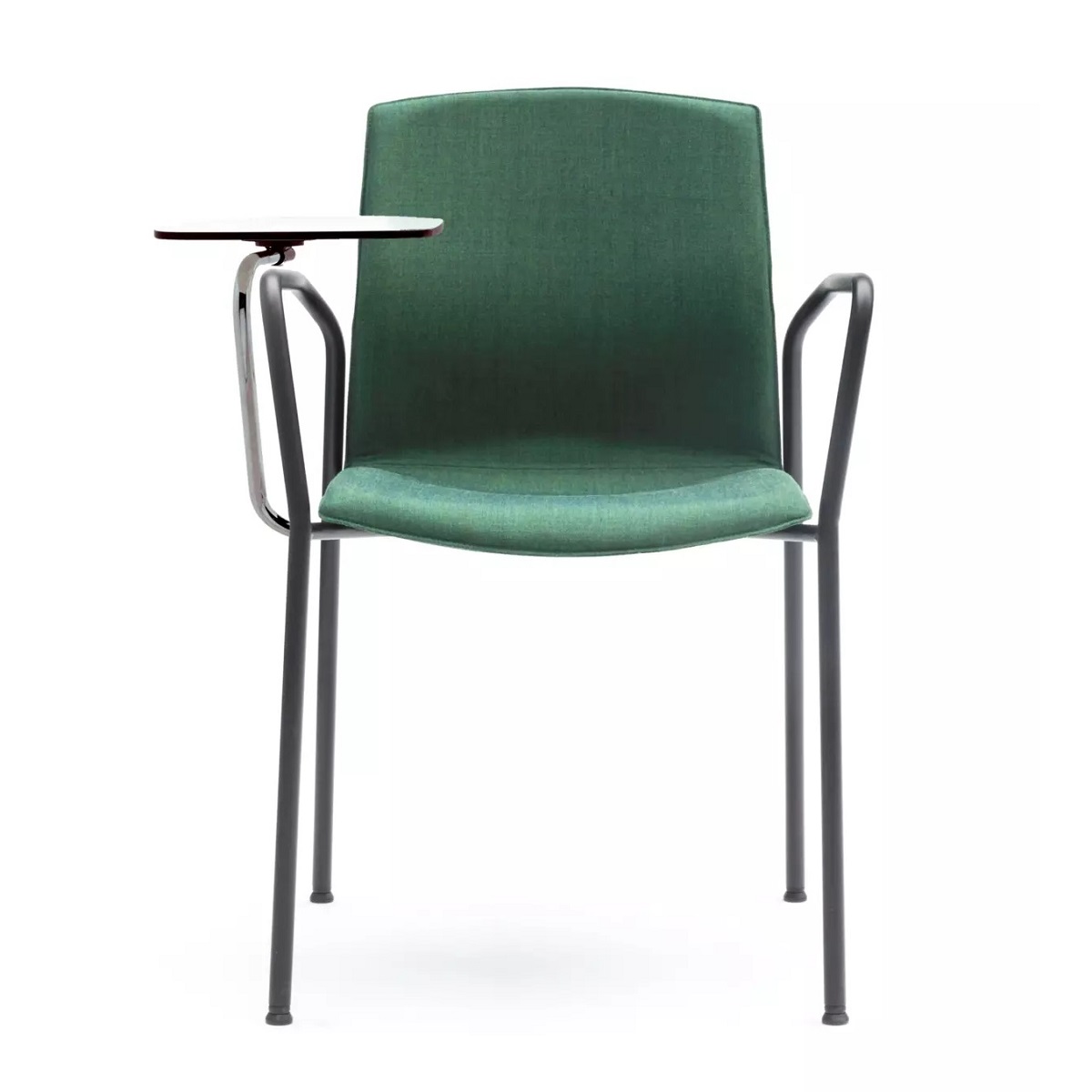 Chaise_tapissée_tablette_écritoire