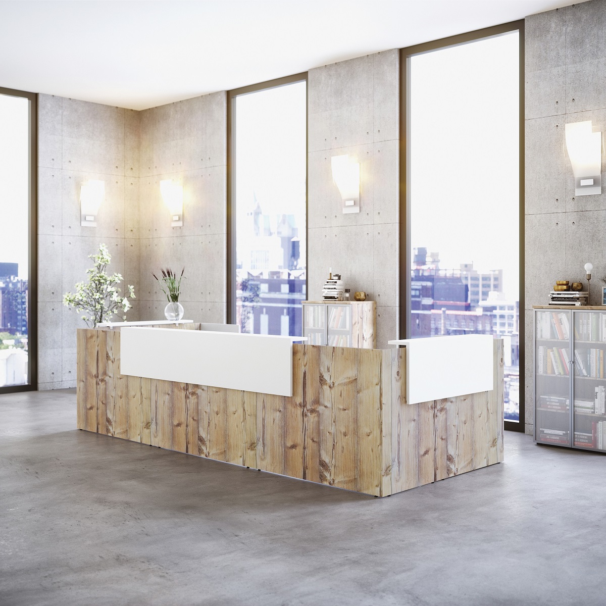Bureau_avec_banque_accueil_scandinave