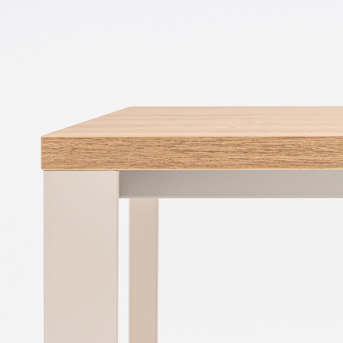Bureau_partagé_pas_cher_mélaminé_piètement_métal