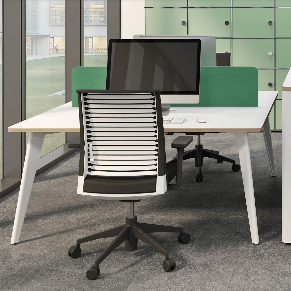 Bureau_bench_open_space_2_places
